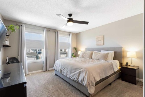 69 Chaparral Valley Crescent Se, Calgary, AB - Indoor Photo Showing Bedroom