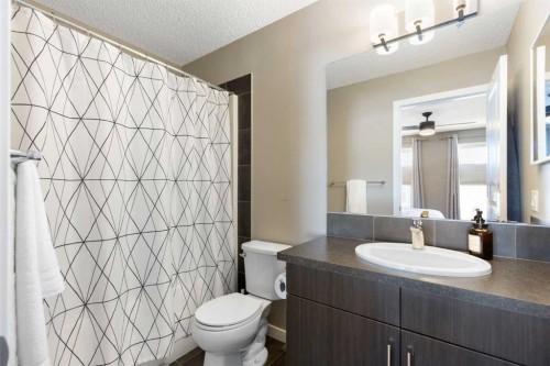 69 Chaparral Valley Crescent Se, Calgary, AB - Indoor Photo Showing Bathroom