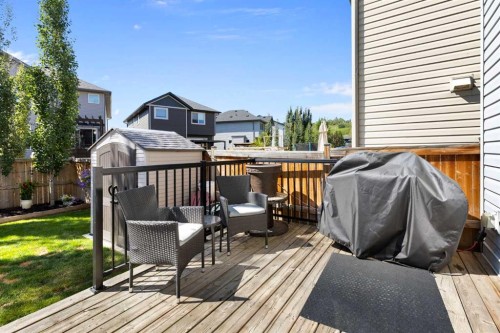 69 Chaparral Valley Crescent Se, Calgary, AB - Outdoor With Deck Patio Veranda With Exterior