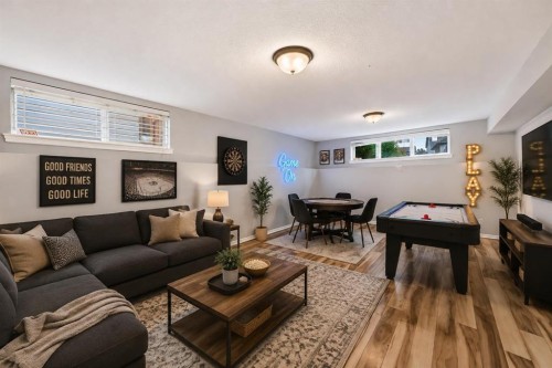 352 Copperfield Gardens Se, Calgary, AB - Indoor Photo Showing Living Room