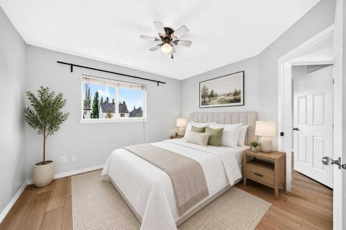 352 Copperfield Gardens Se, Calgary, AB - Indoor Photo Showing Bedroom