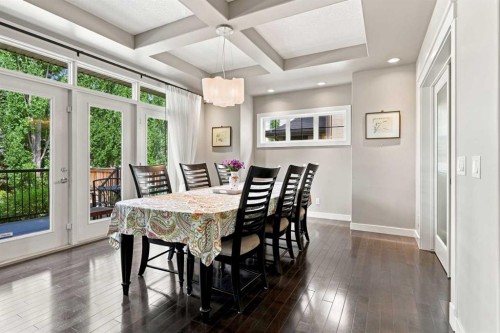 163 Cranarch Circle Se, Calgary, AB - Indoor Photo Showing Dining Room