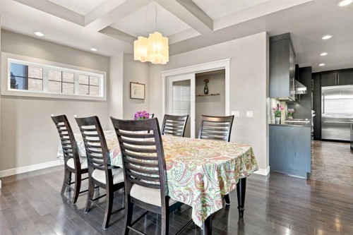163 Cranarch Circle Se, Calgary, AB - Indoor Photo Showing Dining Room