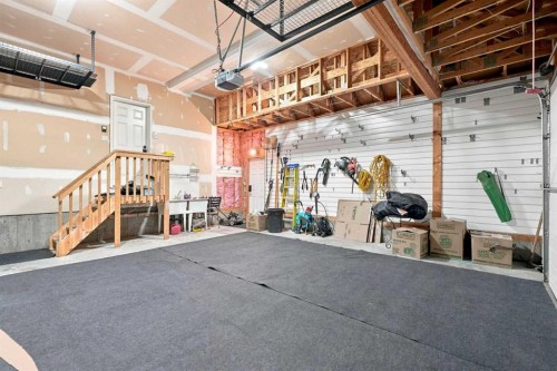 163 Cranarch Circle Se, Calgary, AB - Indoor Photo Showing Garage