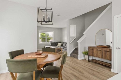 12 Wolf Creek Drive Se, Calgary, AB - Indoor Photo Showing Dining Room