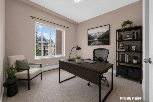 537-10 Discovery Ridge Close Sw, Calgary, AB - Indoor Photo Showing Office