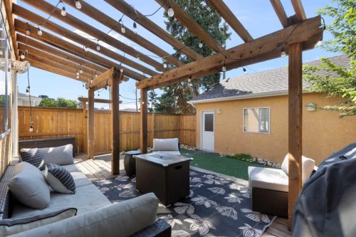 501 55 Avenue Sw, Calgary, AB - Outdoor With Deck Patio Veranda With Exterior