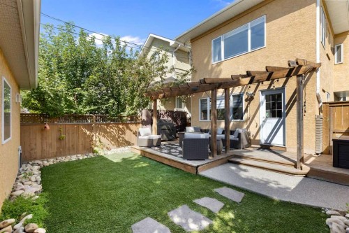 501 55 Avenue Sw, Calgary, AB - Outdoor With Deck Patio Veranda With Exterior