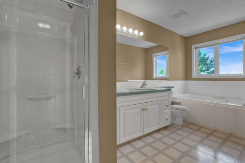 62 West Mitford Crescent, Cochrane, AB - Indoor Photo Showing Bathroom