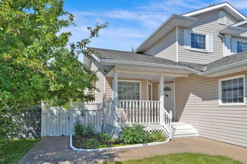 62 West Mitford Crescent, Cochrane, AB - Outdoor With Deck Patio Veranda