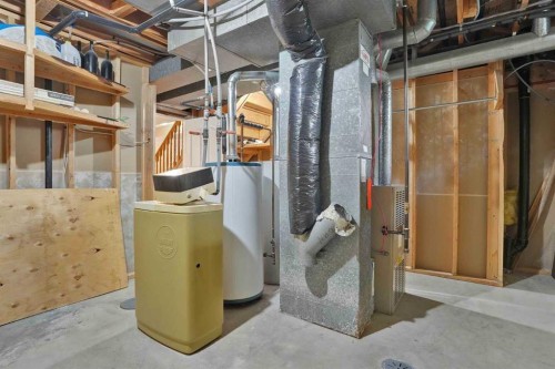 62 West Mitford Crescent, Cochrane, AB - Indoor Photo Showing Basement