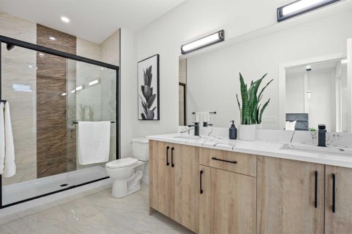 1981 Mccaskill Drive, Crossfield, AB - Indoor Photo Showing Bathroom