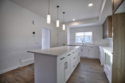 45 Legacy Point Terrace Se, Calgary, AB - Indoor Photo Showing Kitchen With Upgraded Kitchen