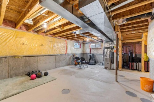 19 Everridge Villas Sw, Calgary, AB - Indoor Photo Showing Basement