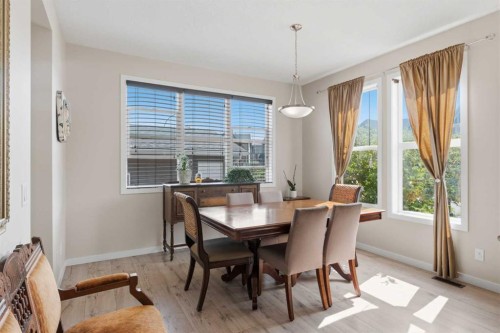 33 Chaparral Valley Park, Calgary, AB - Indoor Photo Showing Dining Room