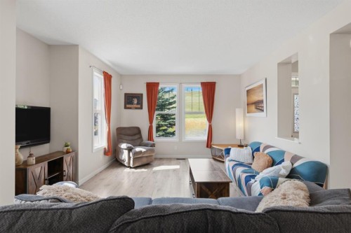 33 Chaparral Valley Park, Calgary, AB - Indoor Photo Showing Living Room