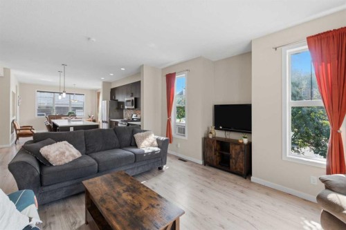 33 Chaparral Valley Park, Calgary, AB - Indoor Photo Showing Living Room