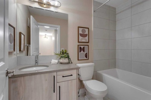 189 Cobblestone Gate Sw, Airdrie, AB - Indoor Photo Showing Bathroom