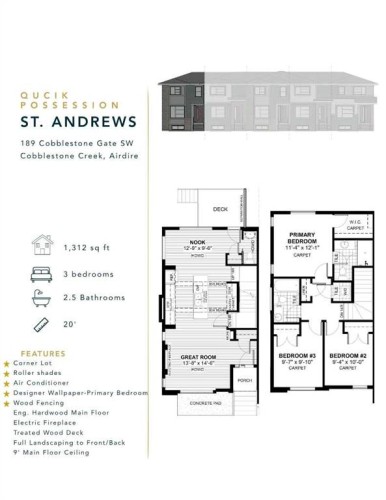 189 Cobblestone Gate Sw, Airdrie, AB - Other