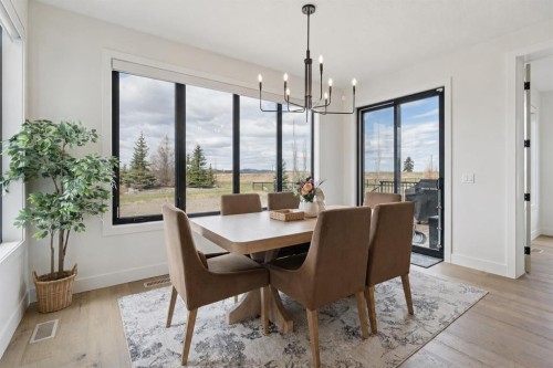 430 Monterra Bay, Cochrane Lake, AB - Indoor Photo Showing Dining Room