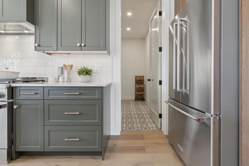 430 Monterra Bay, Cochrane Lake, AB - Indoor Photo Showing Kitchen