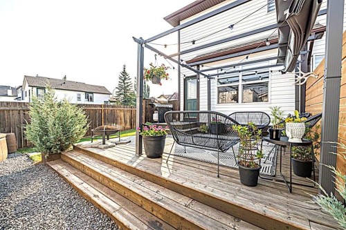 28 Copperfield Heath Se, Calgary, AB - Outdoor With Deck Patio Veranda