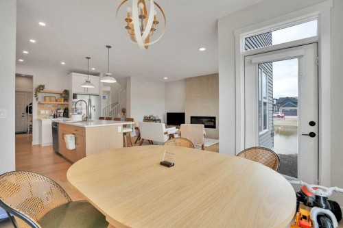 101 Wolf Hollow Terrace Se, Calgary, AB - Indoor Photo Showing Dining Room