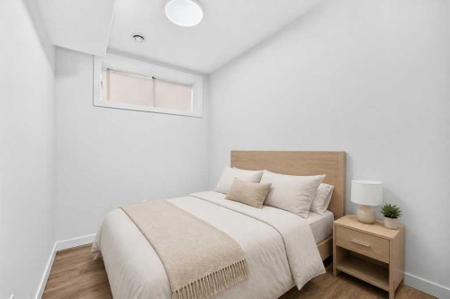 113 Veranda Boulevard Sw, Calgary, AB - Indoor Photo Showing Bedroom