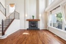 91 St Moritz Terrace Sw, Calgary, AB  - Indoor With Fireplace 