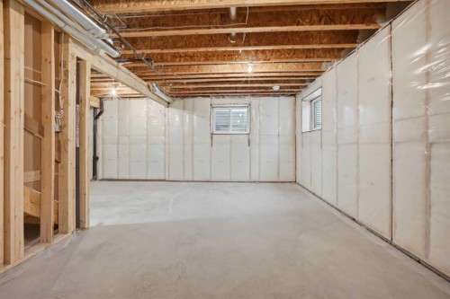 145 Topaz Place, Cochrane, AB - Indoor Photo Showing Basement