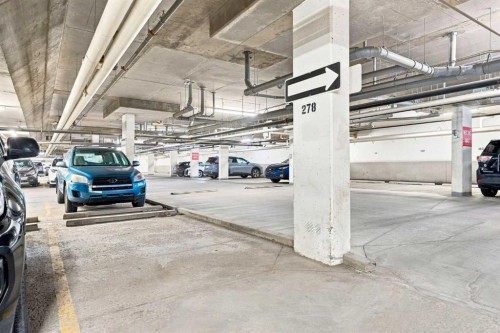 317-60 Royal Oak Plaza Nw, Calgary, AB - Indoor Photo Showing Garage
