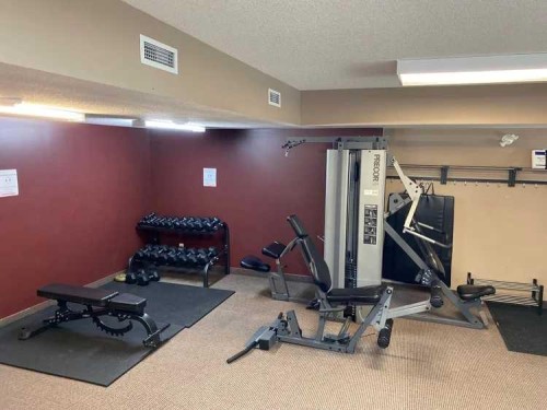 317-60 Royal Oak Plaza Nw, Calgary, AB - Indoor Photo Showing Gym Room