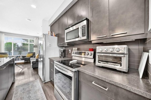 1915 Copperfield Boulevard Se, Calgary, AB - Indoor Photo Showing Kitchen With Upgraded Kitchen
