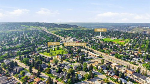 20 Rossburn Crescent Sw, Calgary, AB - Outdoor With View