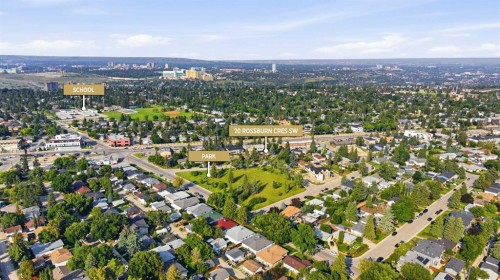 20 Rossburn Crescent Sw, Calgary, AB - Outdoor With View