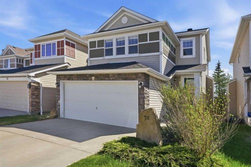78 Cougar Plateau Way Sw, Calgary, AB - Outdoor With Facade