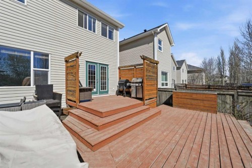 78 Cougar Plateau Way Sw, Calgary, AB - Outdoor With Deck Patio Veranda With Exterior