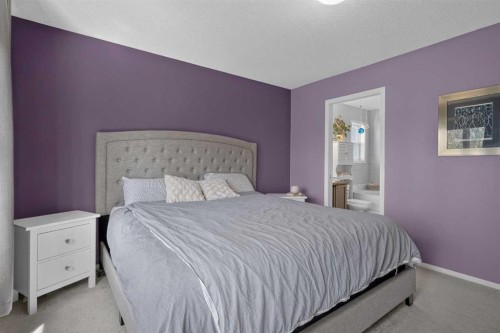 288 Evansbrooke Way Nw, Calgary, AB - Indoor Photo Showing Bedroom