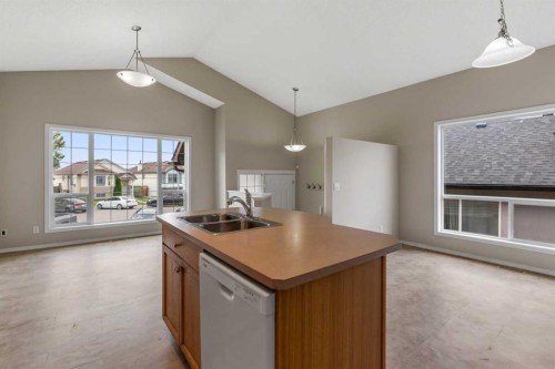 86 Saddlemont Close Ne, Calgary, AB - Indoor Photo Showing Kitchen With Double Sink