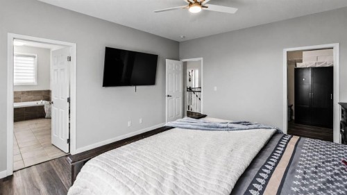 56 Carrington Circle Nw, Calgary, AB - Indoor Photo Showing Bedroom