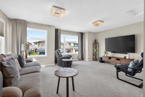 232 Walden Heights Se, Calgary, AB - Indoor Photo Showing Living Room