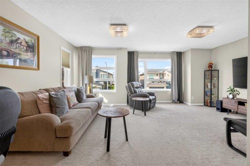 232 Walden Heights Se, Calgary, AB - Indoor Photo Showing Living Room