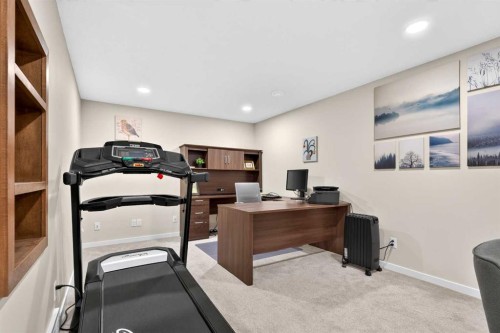 232 Walden Heights Se, Calgary, AB - Indoor Photo Showing Gym Room