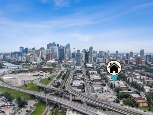 404-1920 11 Avenue Sw, Calgary, AB - Outdoor With View