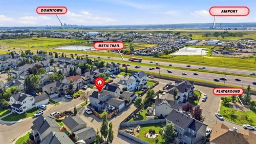 7916 Martha'S Haven Park Ne, Calgary, AB - Outdoor With View