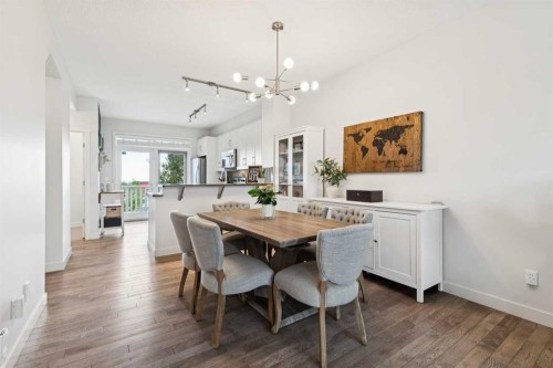 206 Nolanfield Villas Nw, Calgary, AB - Indoor Photo Showing Dining Room