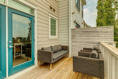 206 Nolanfield Villas Nw, Calgary, AB - Outdoor With Deck Patio Veranda With Exterior