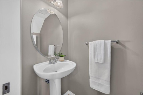 3146 New Brighton Gardens Se, Calgary, AB - Indoor Photo Showing Bathroom