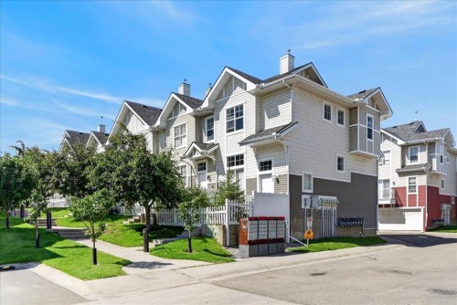 3146 New Brighton Gardens Se, Calgary, AB - Outdoor With Facade