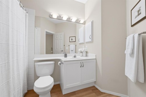42 Prestwick Pond Terrace Se, Calgary, AB - Indoor Photo Showing Bathroom